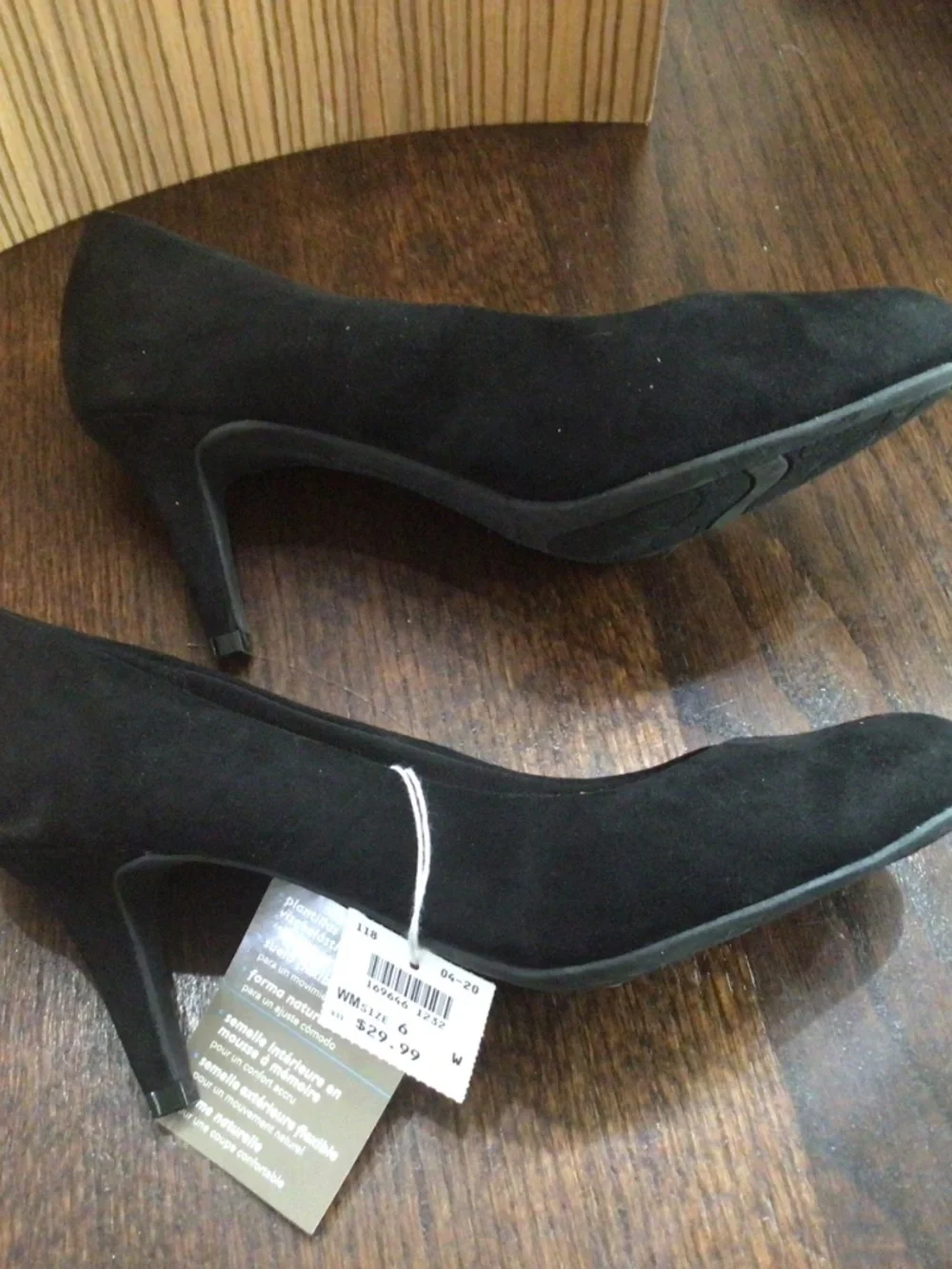 Comfort Plus by Predictions black heels. Size 6 brand new with tags